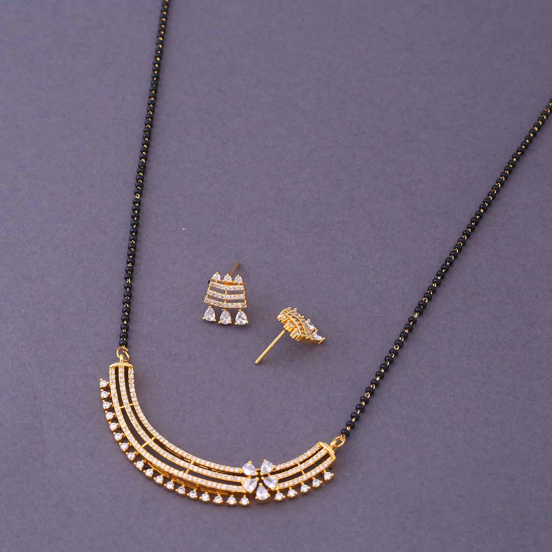 Golden Waverly Mangalsutra Set