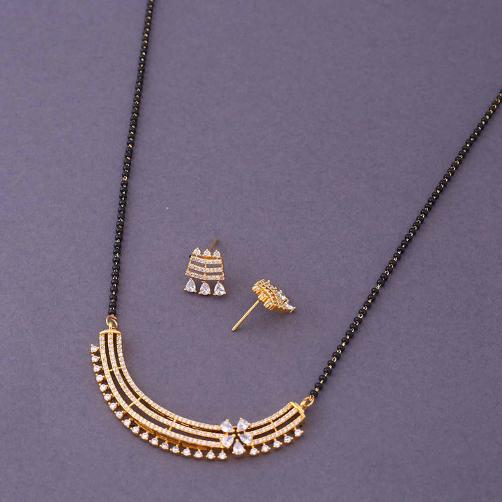 Golden Waverly Mangalsutra Set