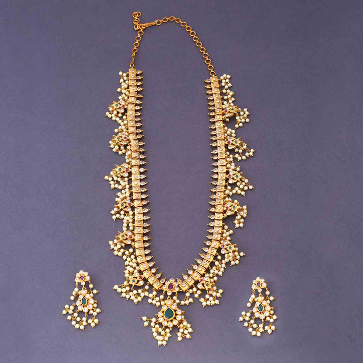 Golden Yansi Antique Jewellery Set