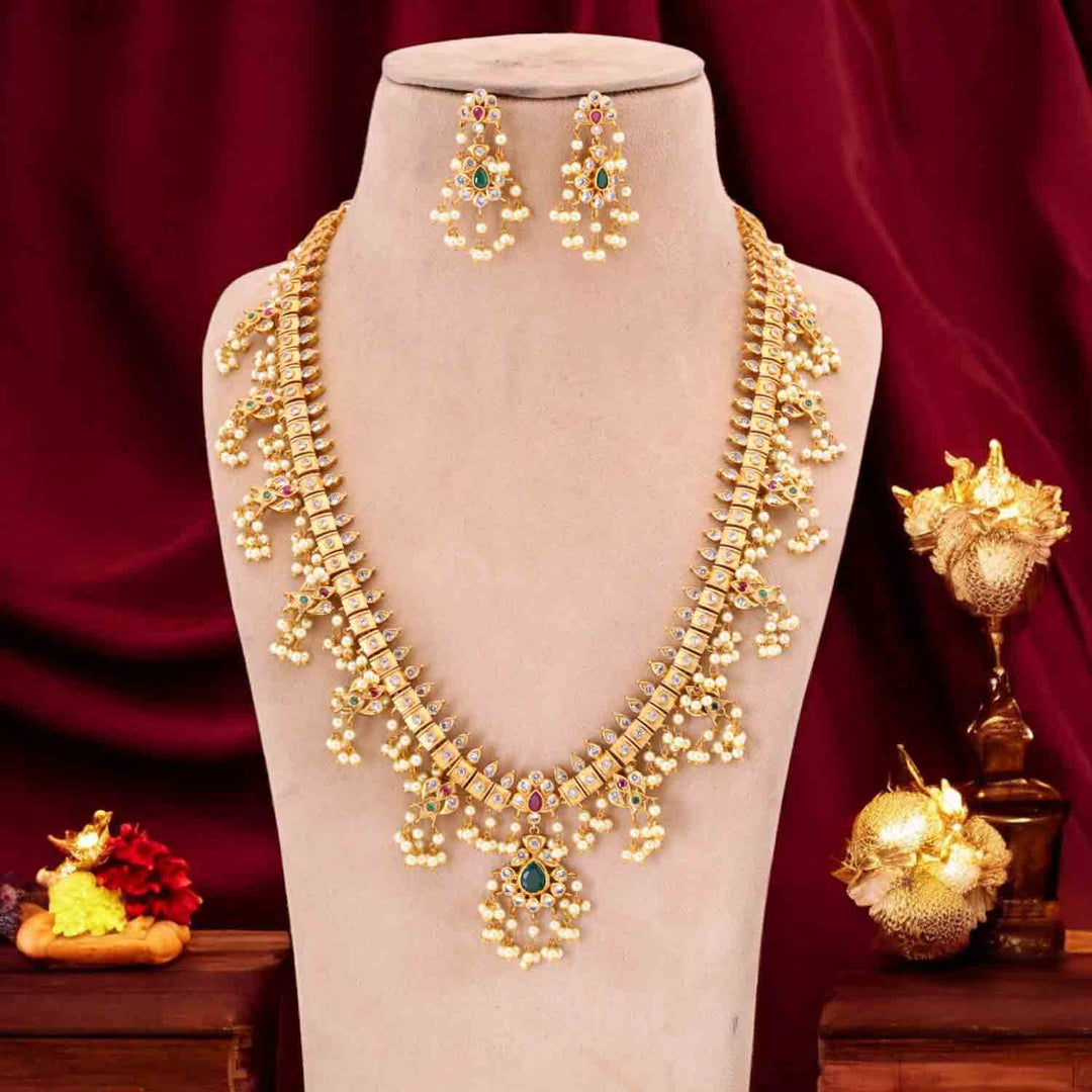 Golden Yansi Antique Jewellery Set
