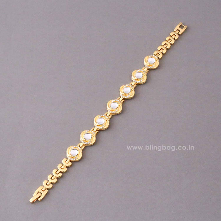 Golden  Yashvi Bracelet Watch
