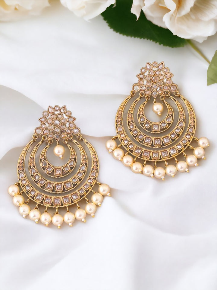 Golden Zara Chandbalis