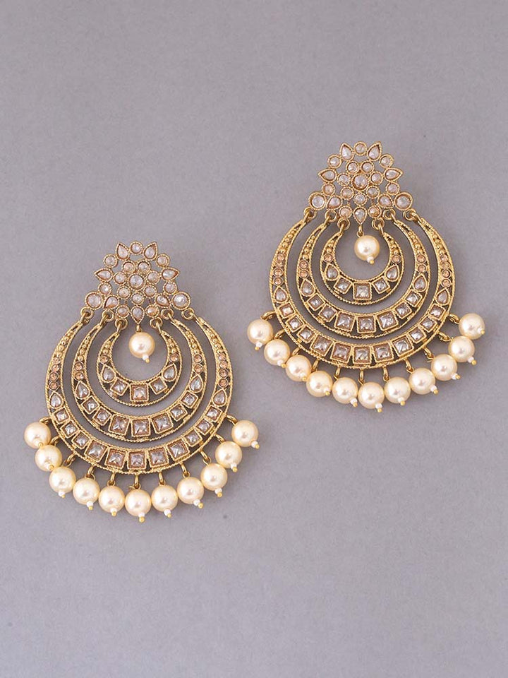 Golden Zara Chandbalis