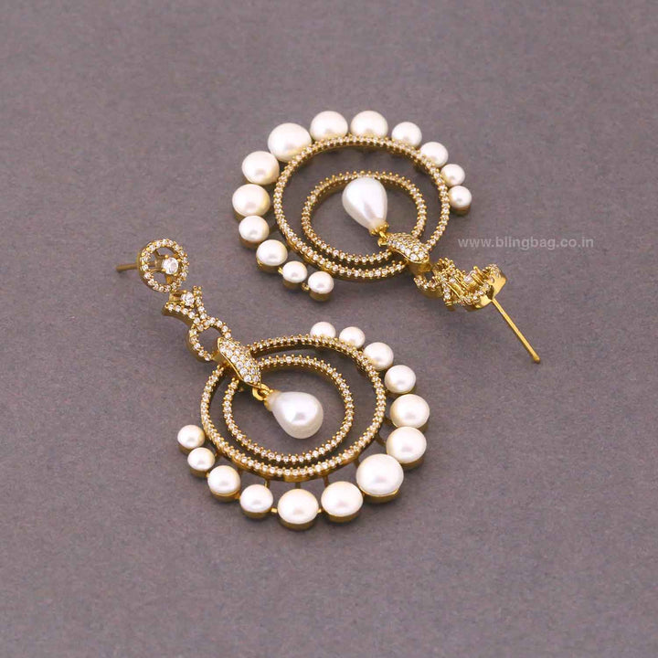 Golden Zarue Victorian Danglers