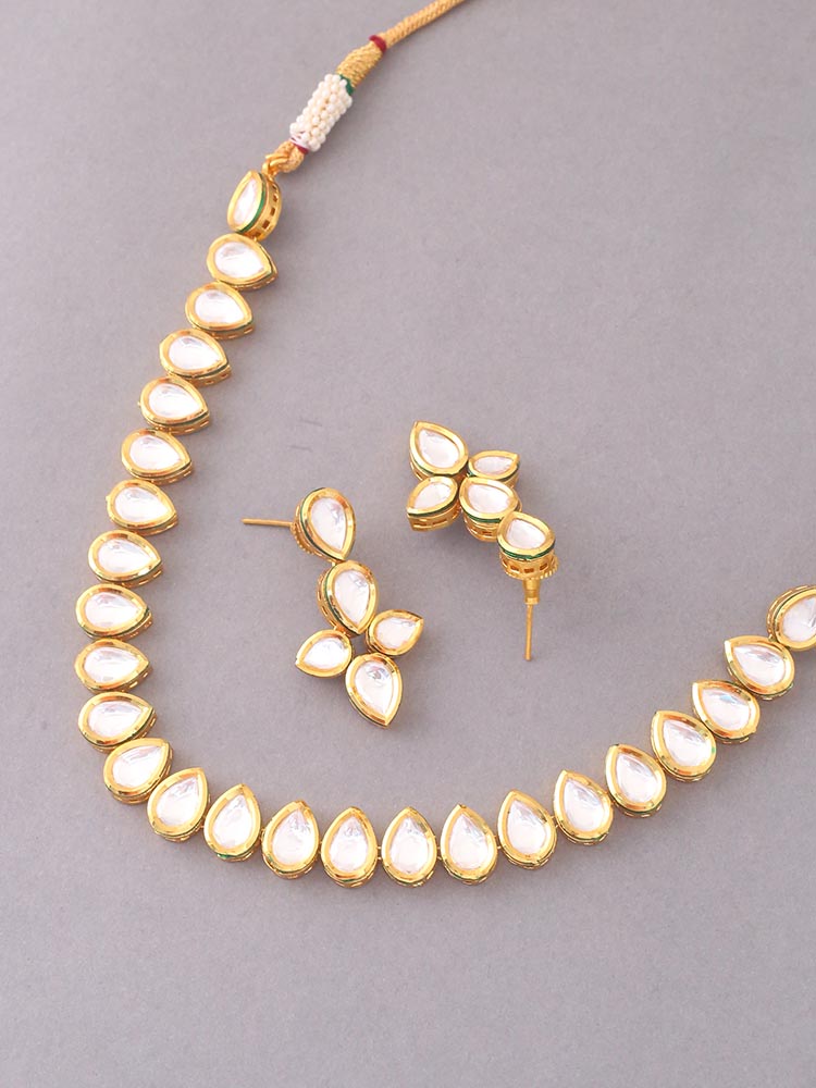 Golden Zemira Jewellery Set