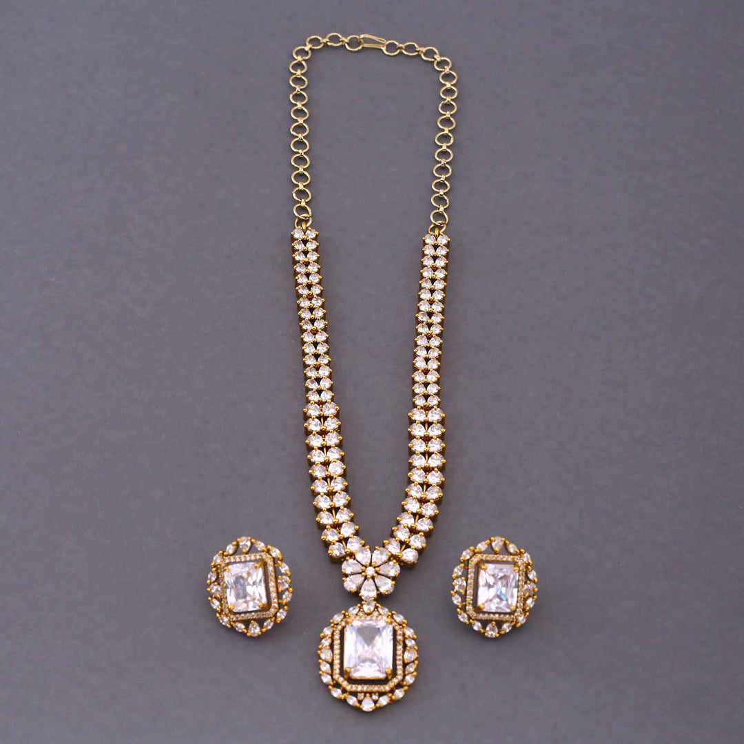 Golden Zevid Victorian Jewellery Set - New Arrival
