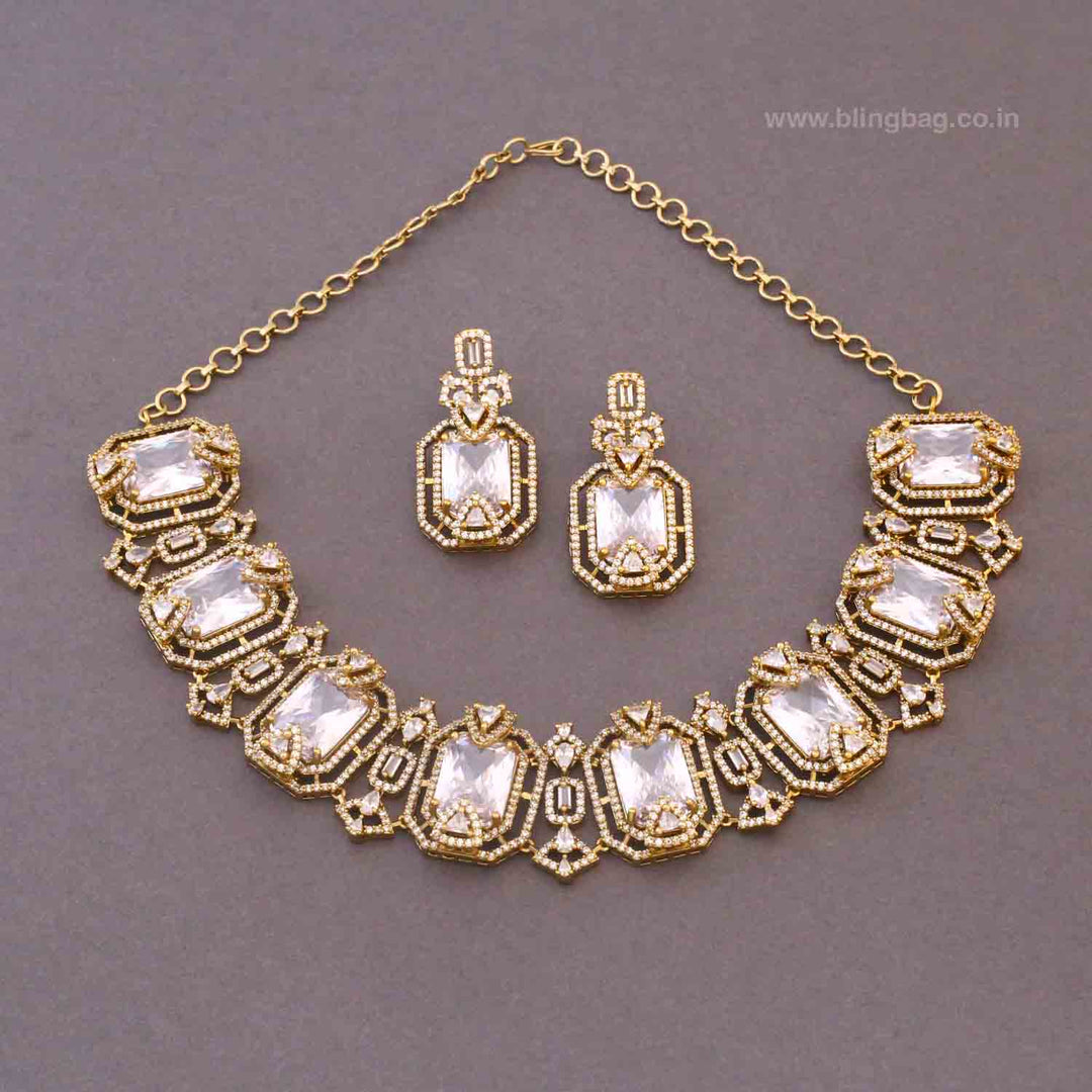Golden Ziberi Victorian Jewellery Set- New Arrivals