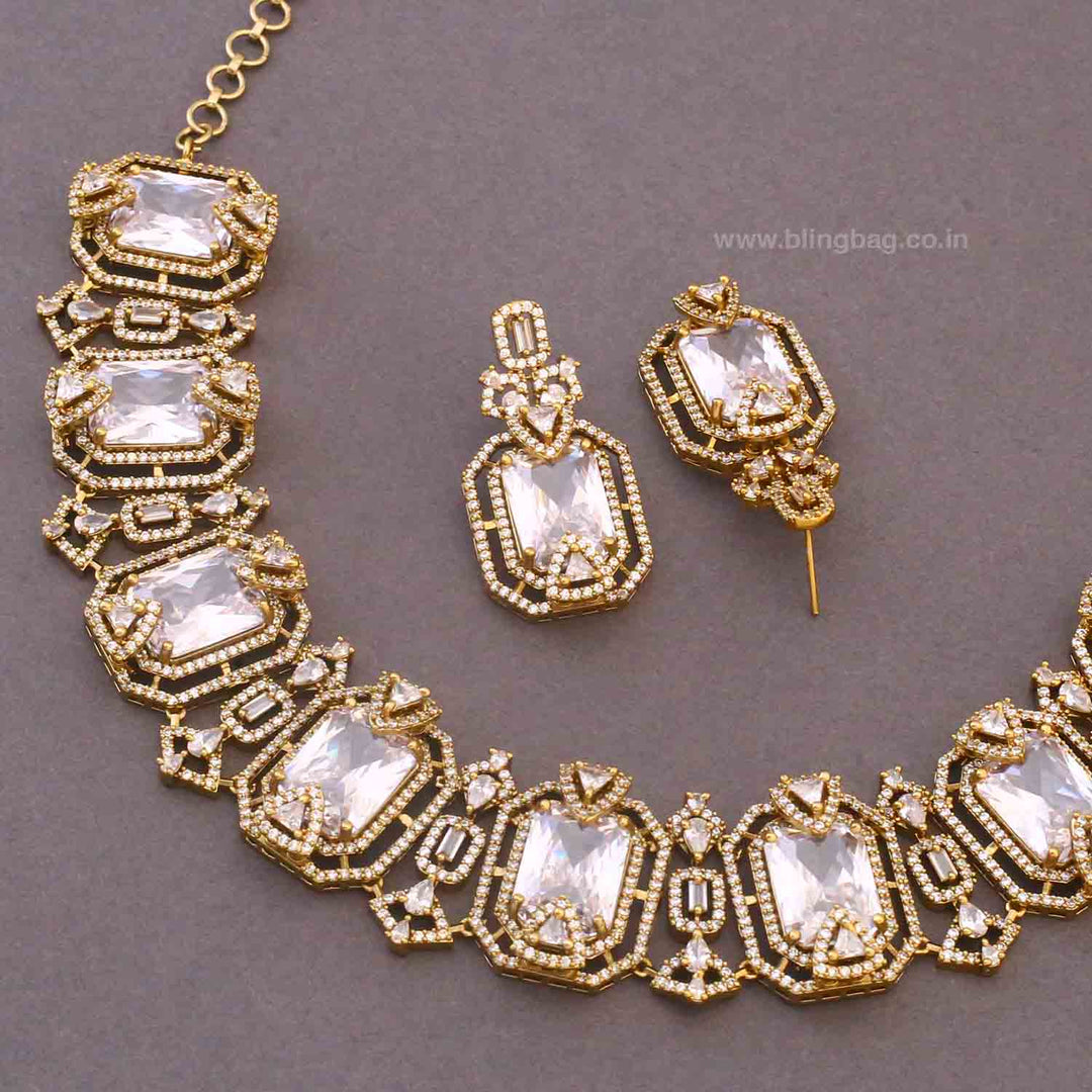 Golden Ziberi Victorian Jewellery Set- New Arrivals