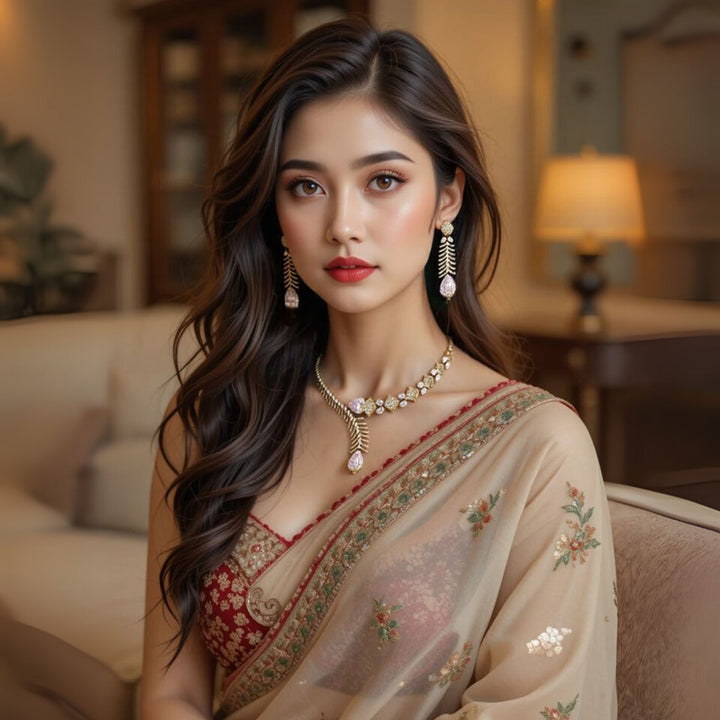 Golden Zornitsa Victorian Jewellery Set - New Arrival