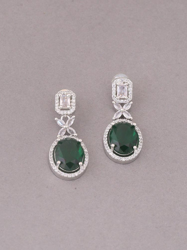 Green Icardi Zirconia Danglers