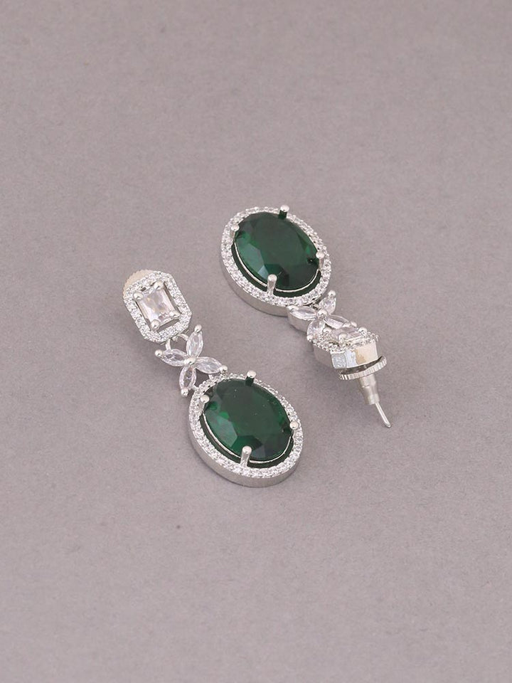 Green Icardi Zirconia Danglers