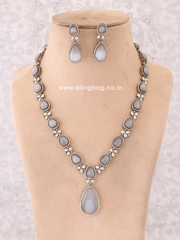 Grey Beny Zirconia Jewellery Set