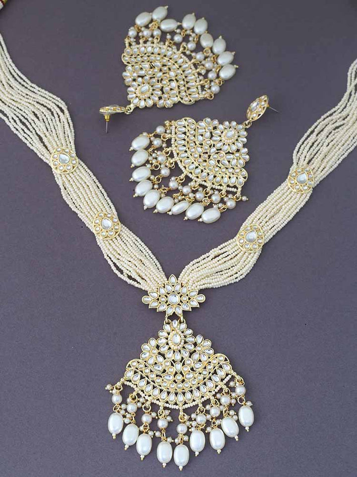 Ivory Suvan Jewellery Set