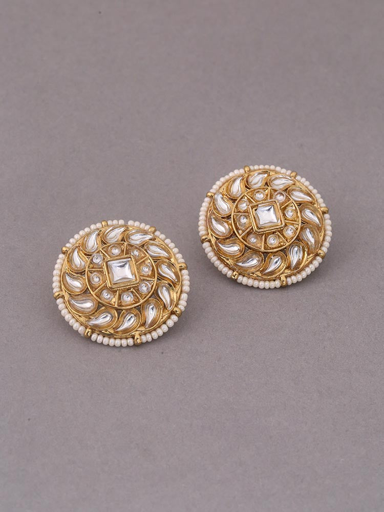 Ivory Aashita Ethnic Studs