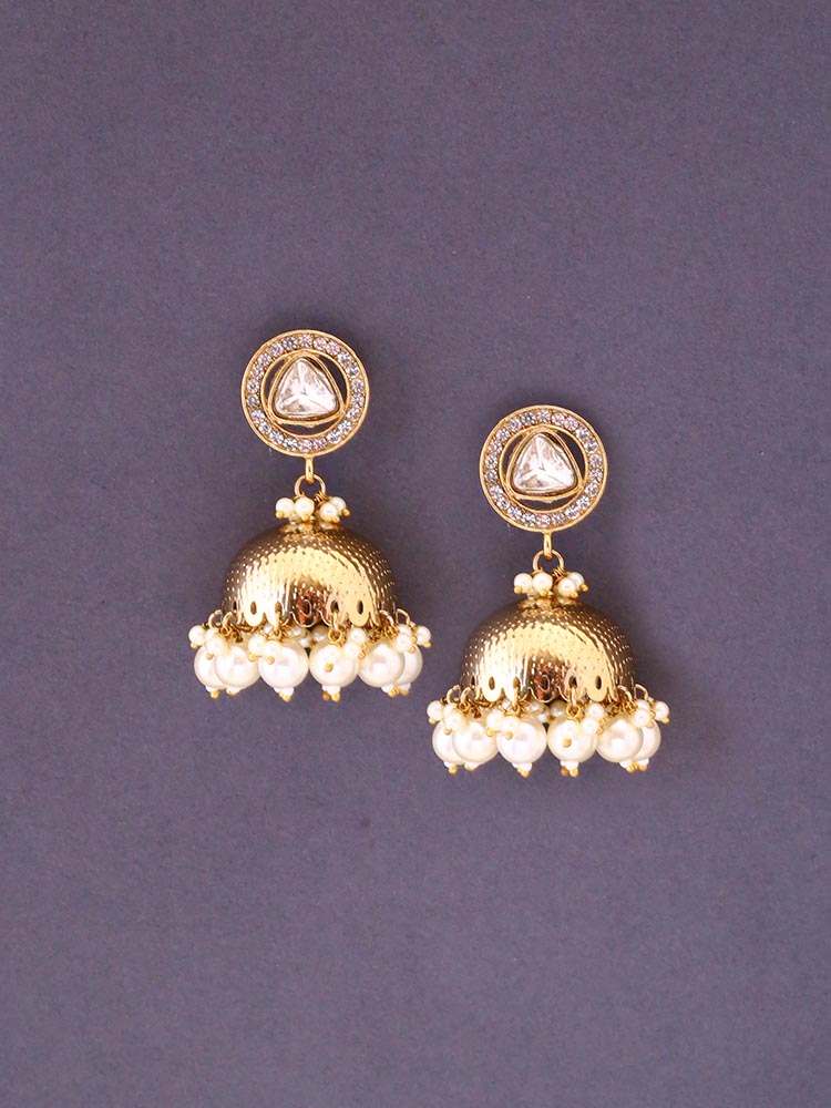 Ivory Aindra Jhumkis