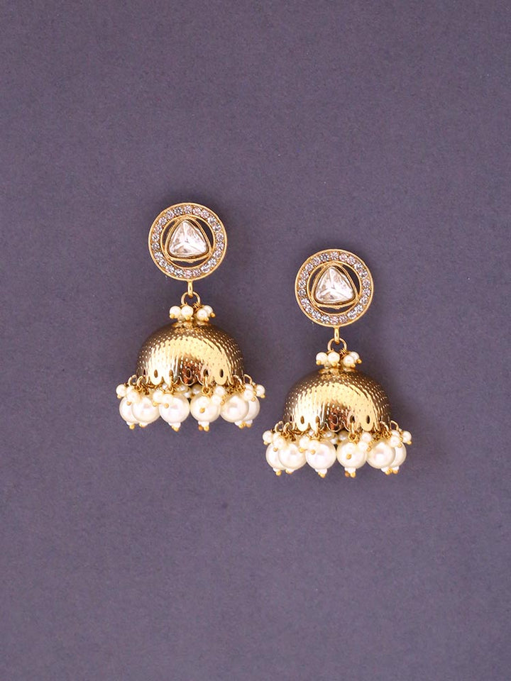 Ivory Aindra Jhumkis