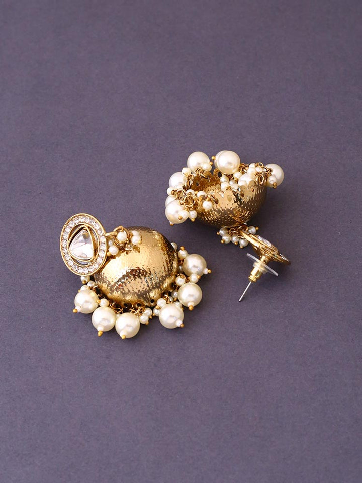 Ivory Aindra Jhumkis