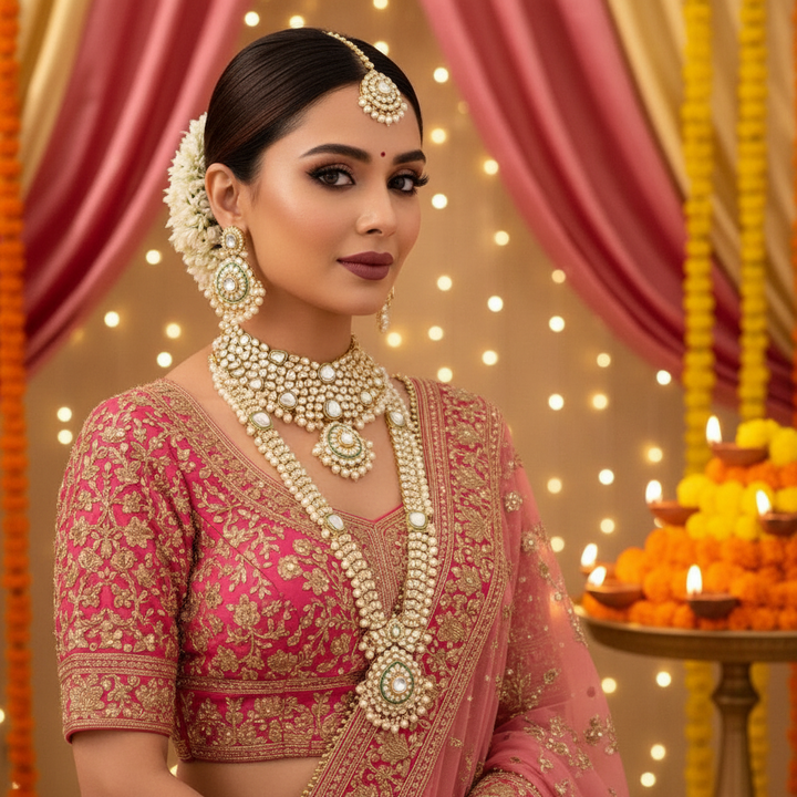 Ivory Aishwarya Bridal Jewellery Set