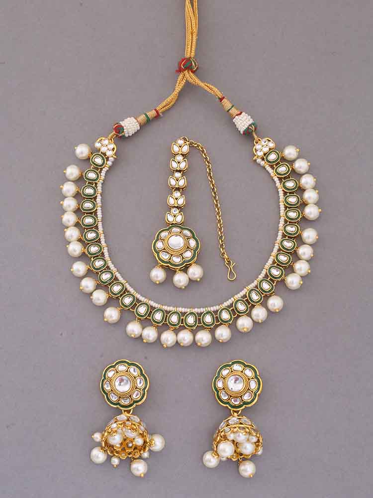 Ivory Amala Jewellery Set