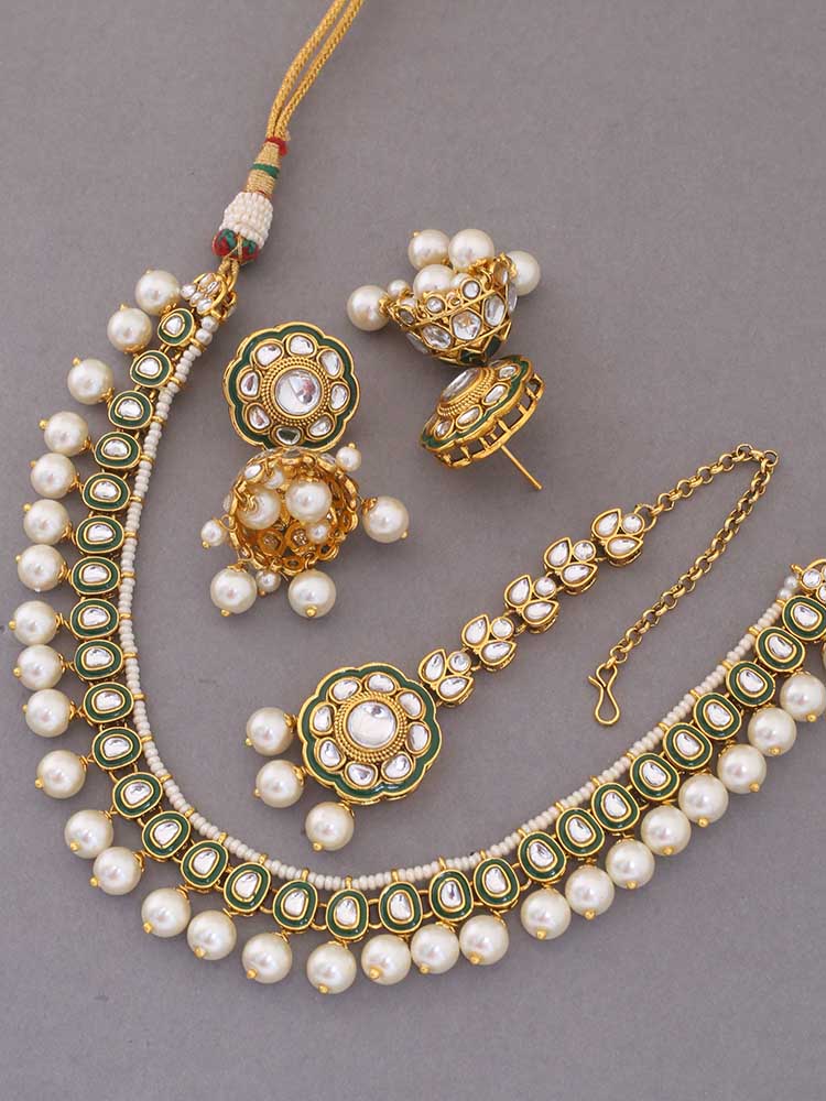 Ivory Amala Jewellery Set