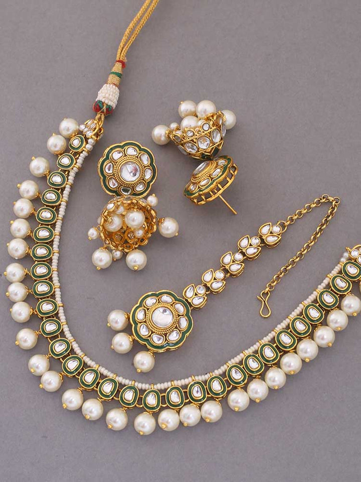 Ivory Amala Jewellery Set
