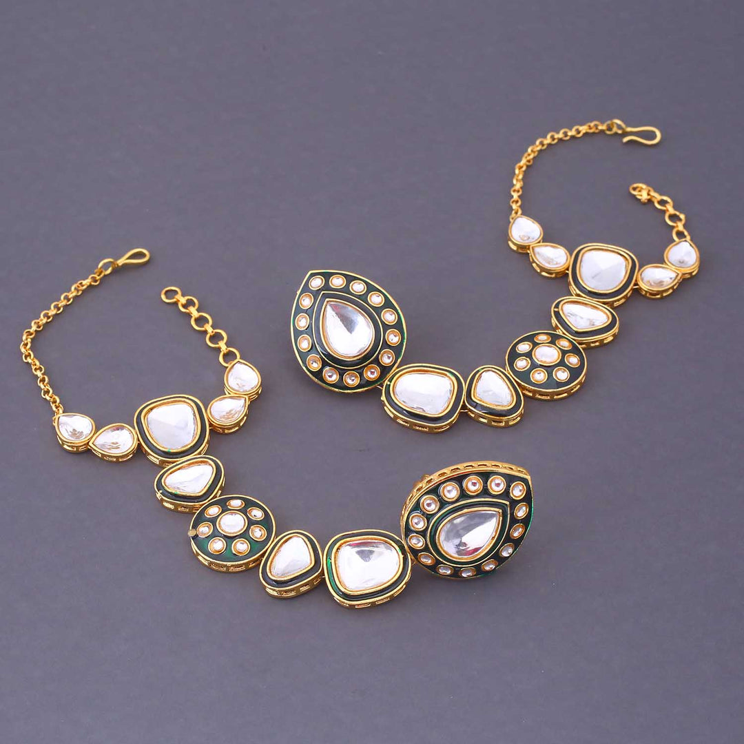 Ivory Ambar Bridal Jewellery Set