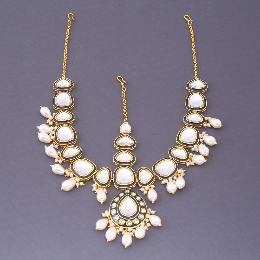 Ivory Ambar Bridal Jewellery Set