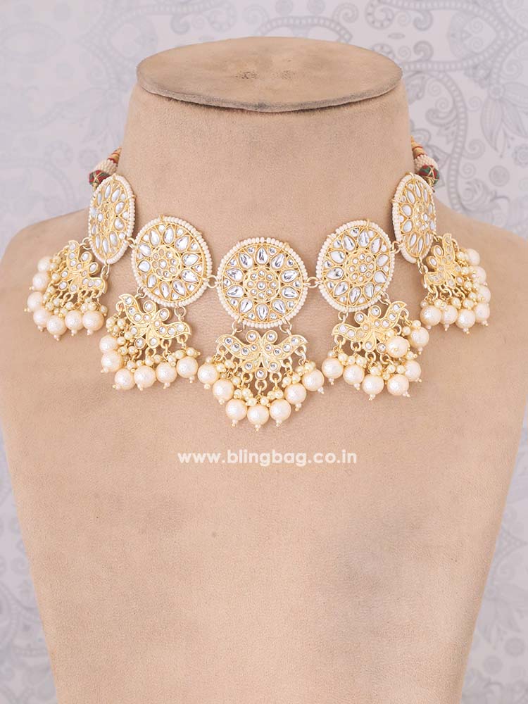 Ivory Aniska Jewellery Set