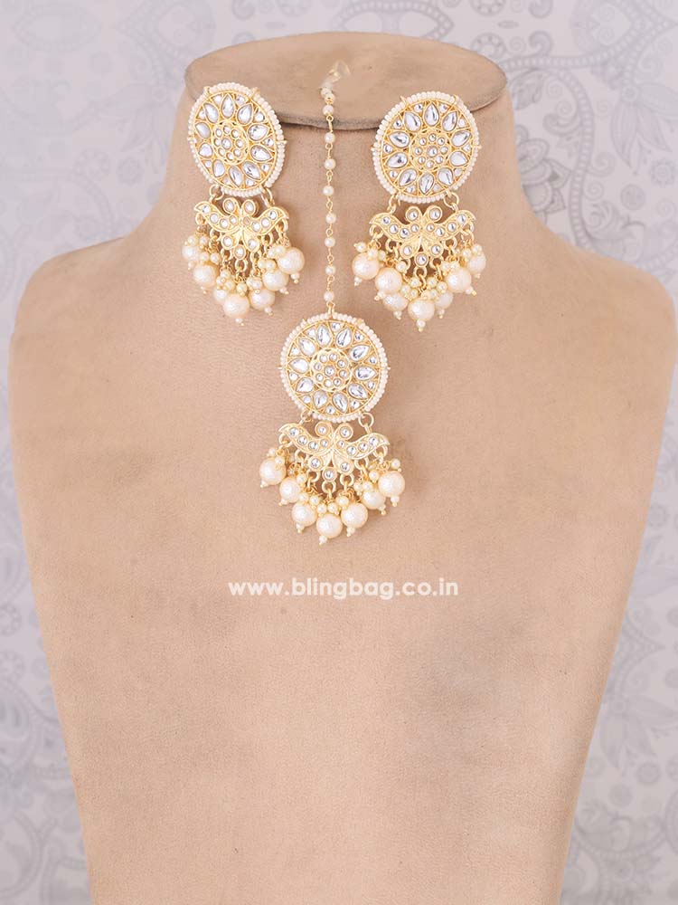 Ivory Aniska Jewellery Set