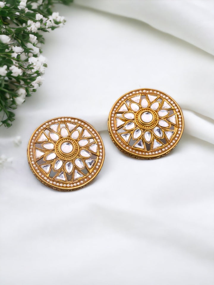 Ivory Anokhi Ethnic Studs