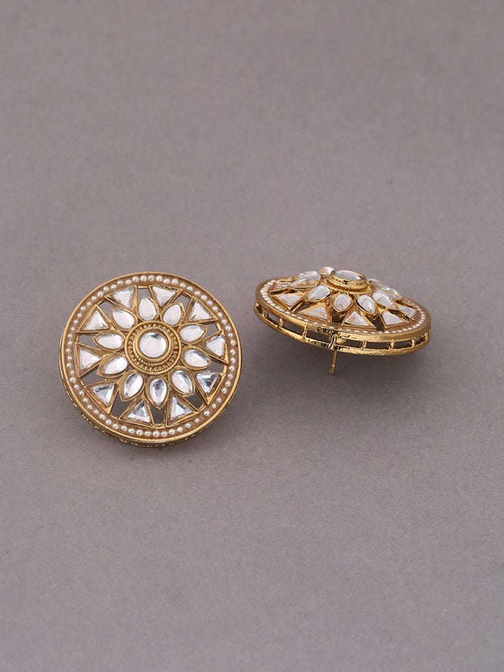 Ivory Anokhi Ethnic Studs