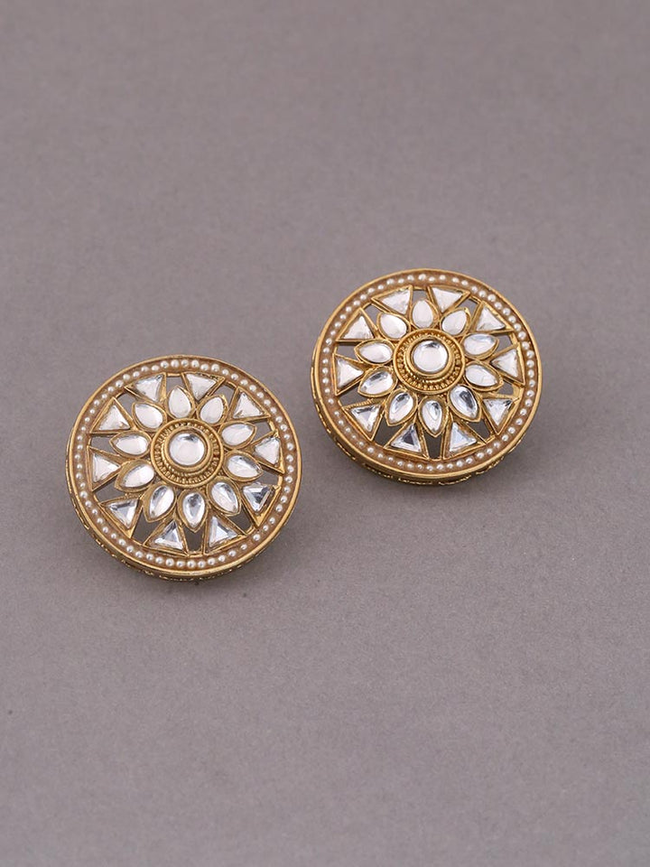 Ivory Anokhi Ethnic Studs