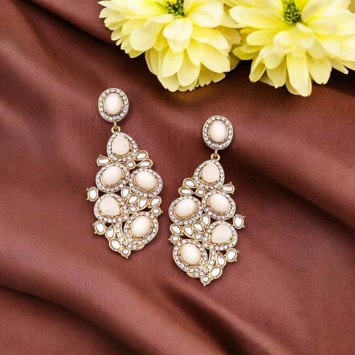 Ivory Armani Danglers