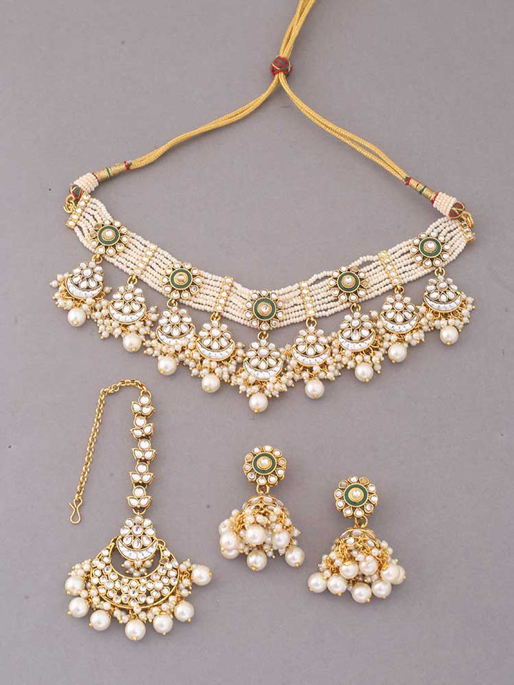 Ivory Arnam Jewellery Set