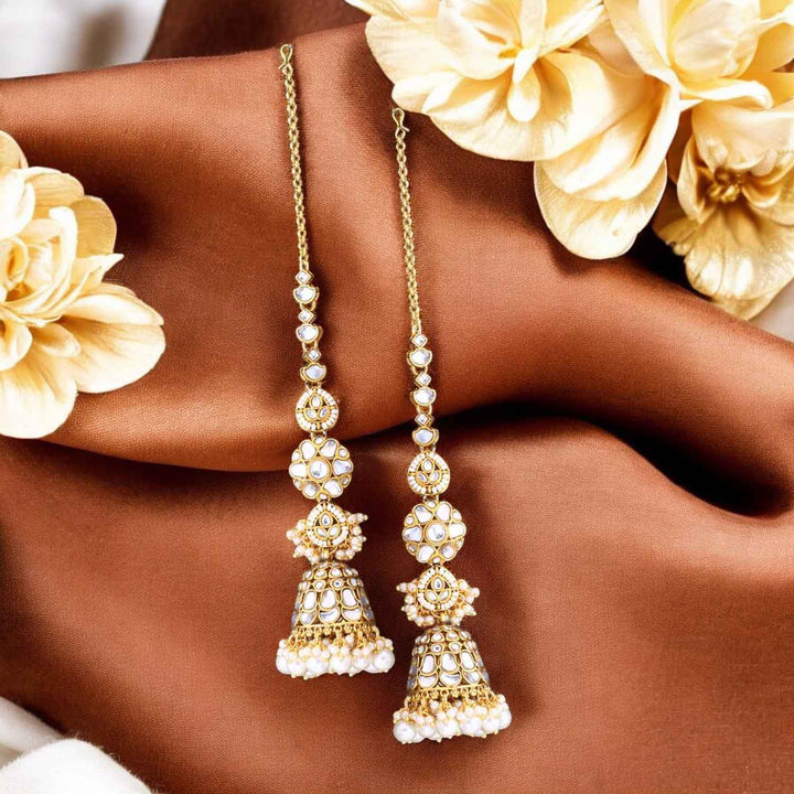 Ivory Aruha Sahara Jhumkis