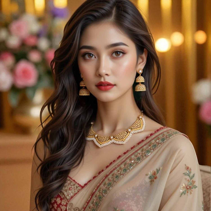 Ivory Avyan Jewellery Set