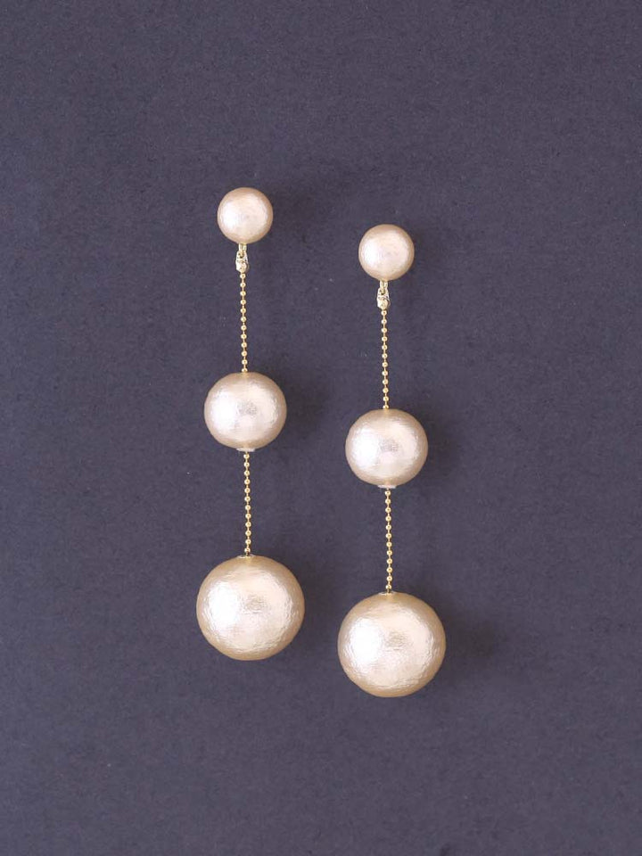 Ivory Balloon Danglers