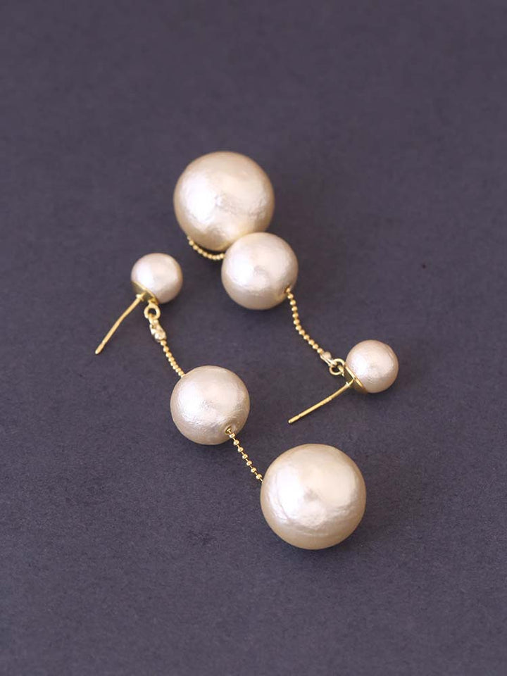 Ivory Balloon Danglers