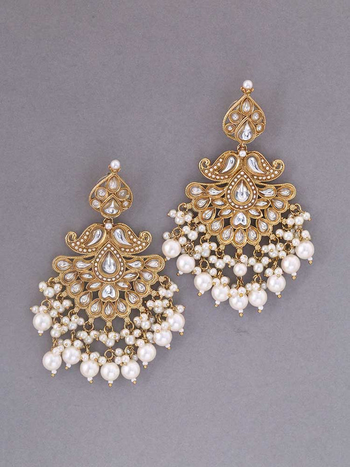 Ivory Bhumika Ethnic Danglers