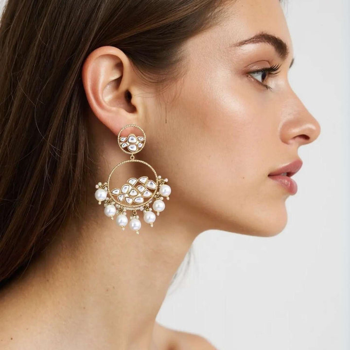 Ivory Bimala Pearl Earrings - EOSS