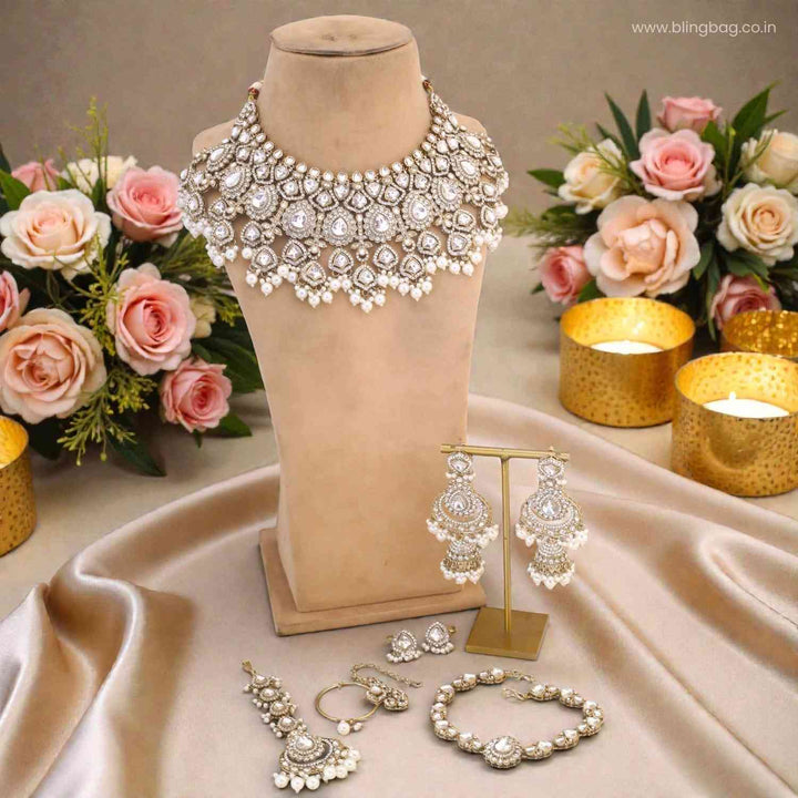 Ivory Calvin Bridal Jewellery Set