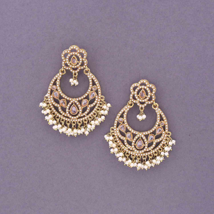 Ivory Chaandni Punjabi Chandbalis