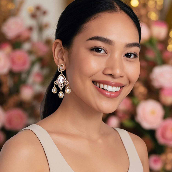 Ivory Chandni Danglers