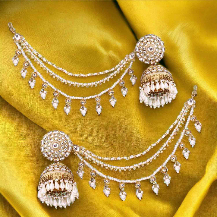 Ivory Charulya Sahara Jhumkis