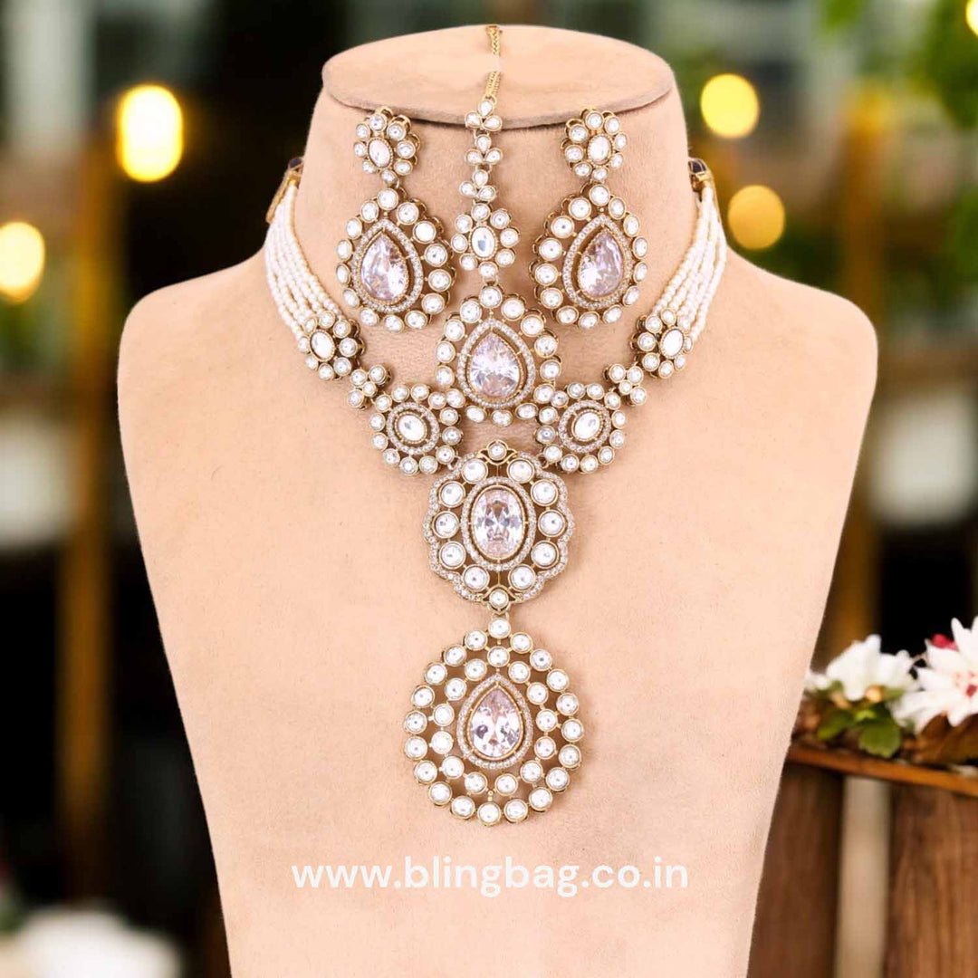 Ivory Christani Victorian Jewellery Set