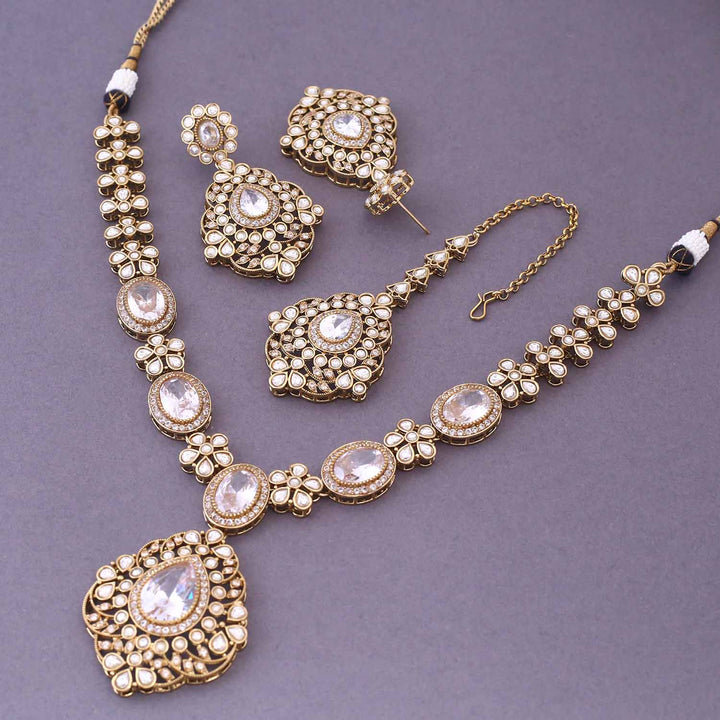 Ivory Corlina Victorian Jewellery Set- New Arrival