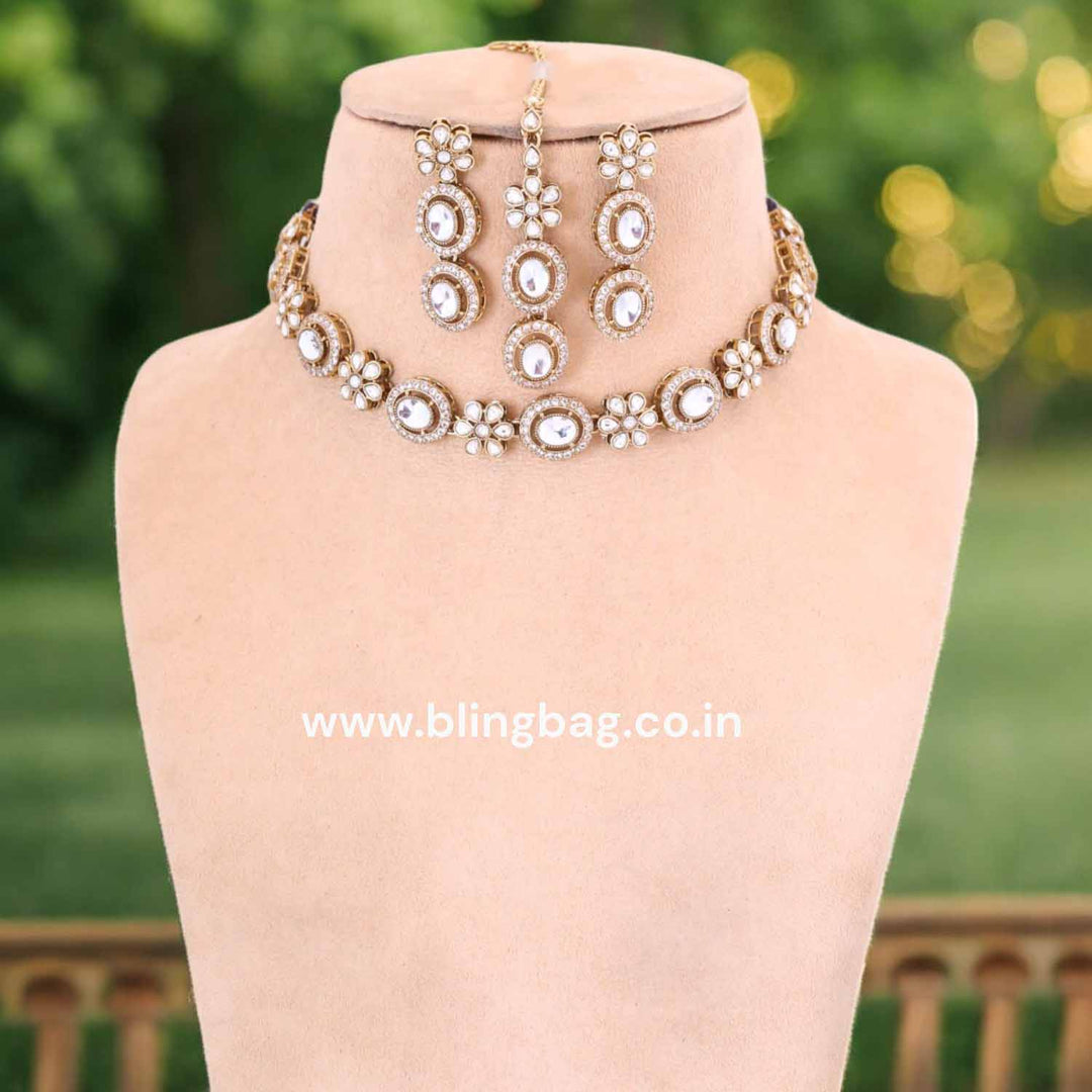 Ivory Darina Victorian Jewellery Set- New Arrival