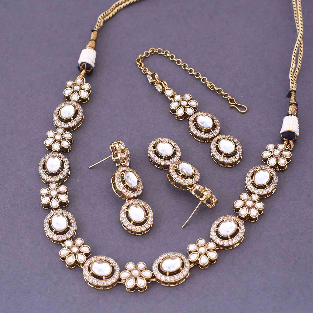 Ivory Darina Victorian Jewellery Set- New Arrival