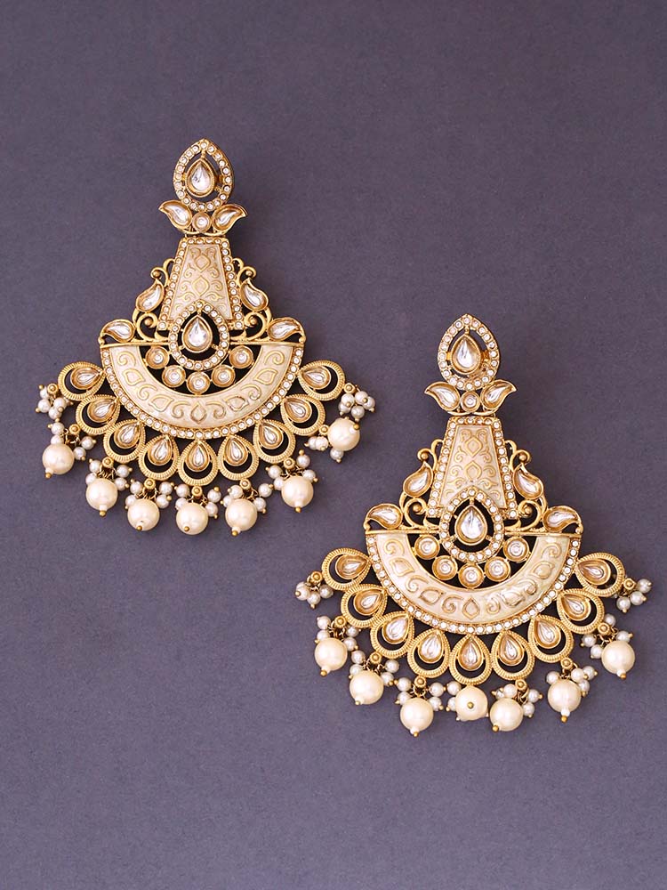 Ivory Dhanshree Chandbalis