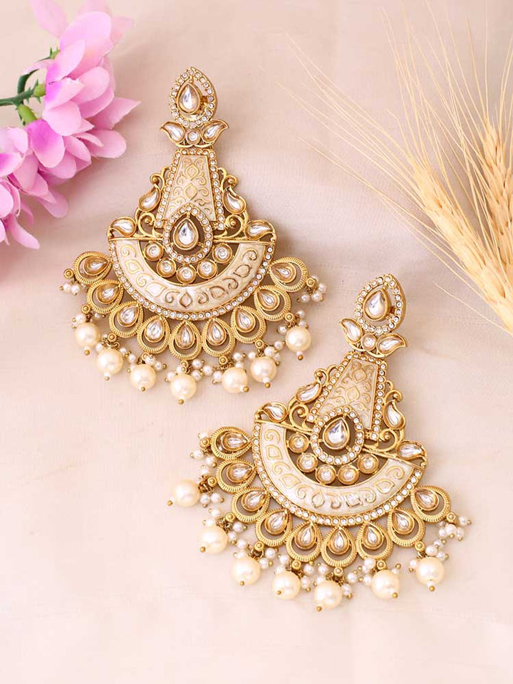 Ivory Dhanshree Chandbalis